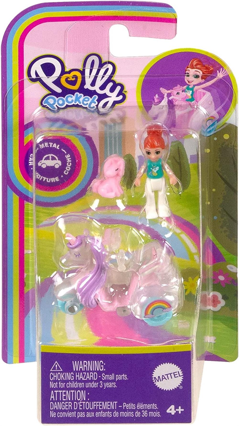 Polly Pocket'ın Muhteşem Araçları Oyun Setleri HKV55-HMJ81 Polly Pocket HMJ81