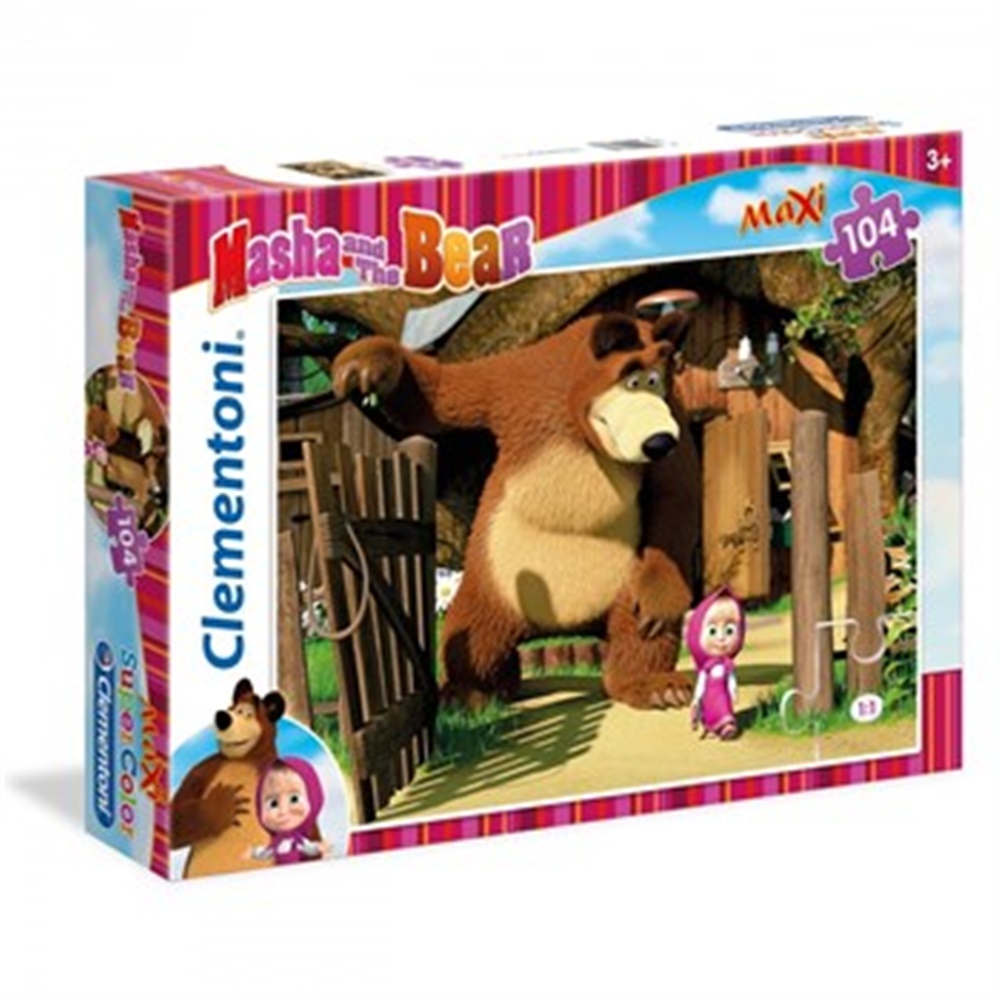 Puzzle 104 Maxi Masha İle Koca Ayı