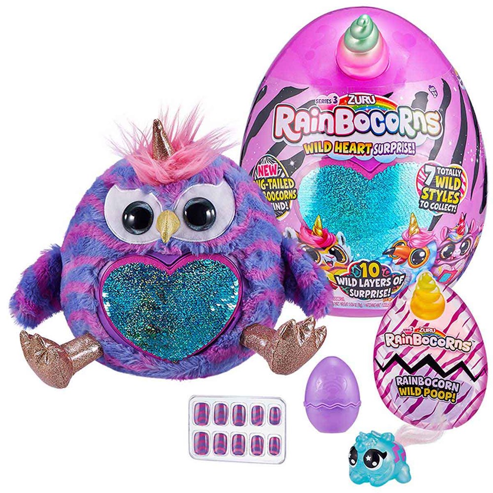 Rainbocorns Wild Heart Sürpriz Mavi Kalp Yumurta S3 RAR05000 Rainbocorns RAR05000 MK