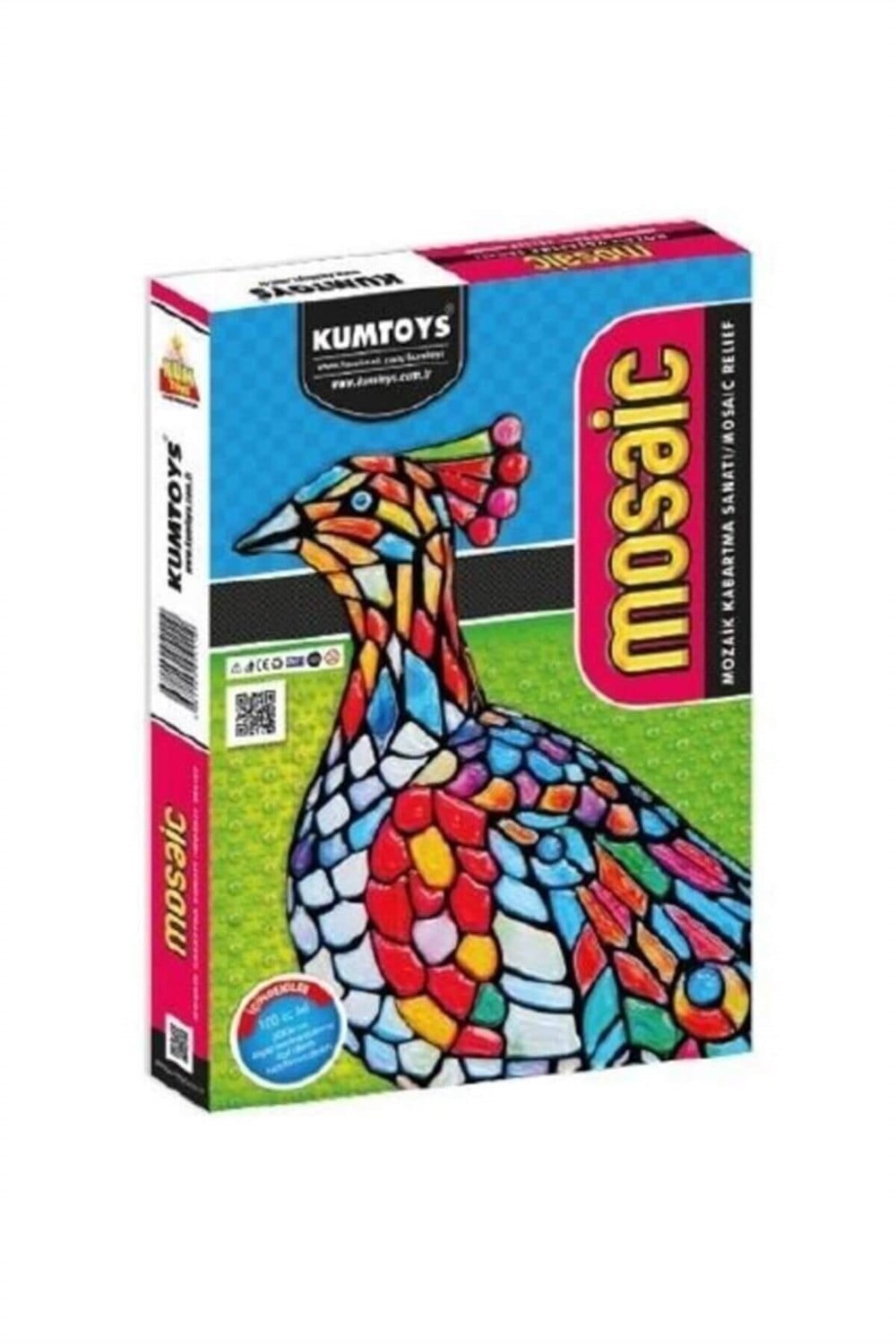 Kumtoys Jel Mozaik Kabartma 25&30 Cm Redka KM5111