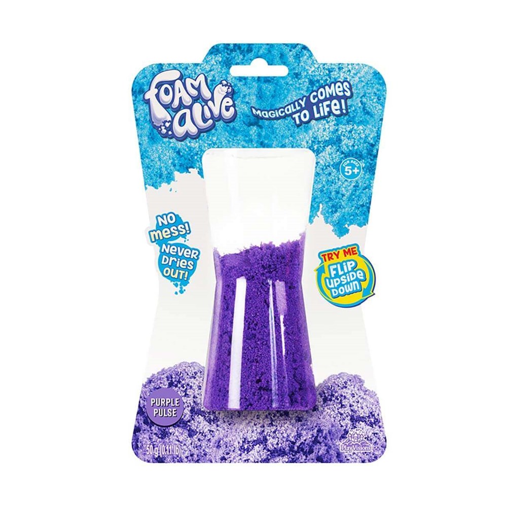 Foam Alive Akışkan Köpükler Tekli Paket Mor 5902 Samatlı 5902 M