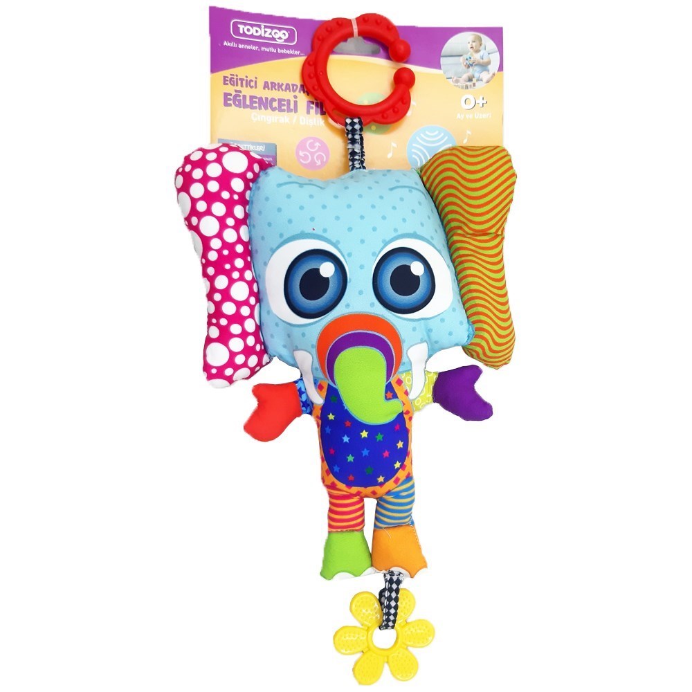 Samatlı Eğitici Arkadaşım Eğlenceli Fil 40 Cm Samatlı 83921