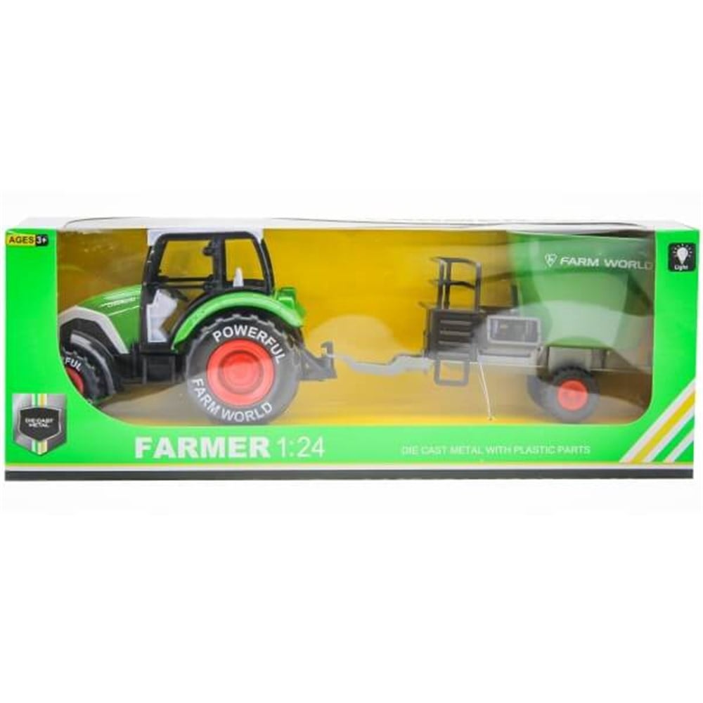 1:24 Sürtmeli Traktör Samatlı BIG95526