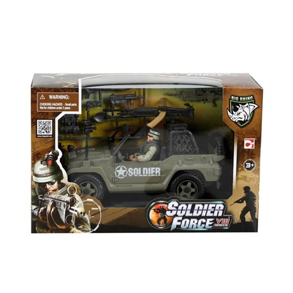 Soldier VII Offroad Vehicle Oyun Seti