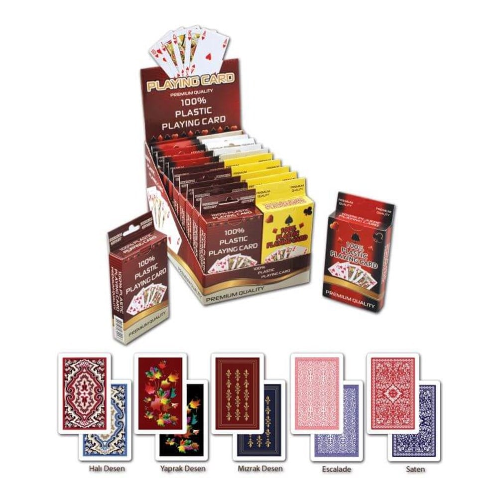 Star Premium Plastik Oyun Kağıdı Star STR1030943