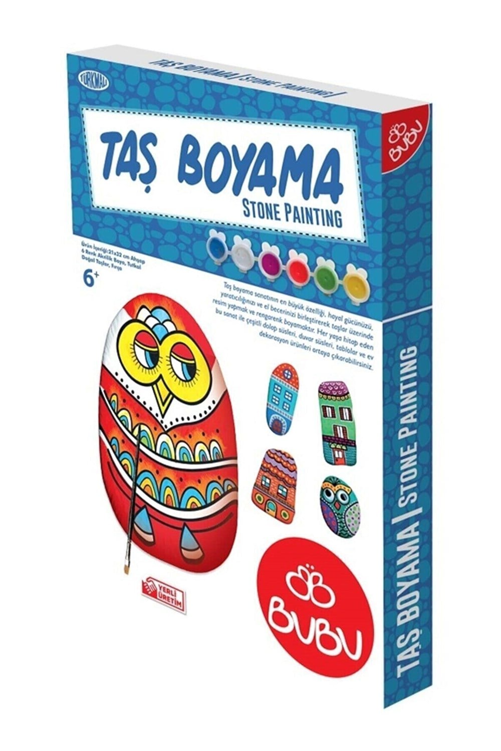 Bubu Taş Boyama Sunman BUBU AC0009
