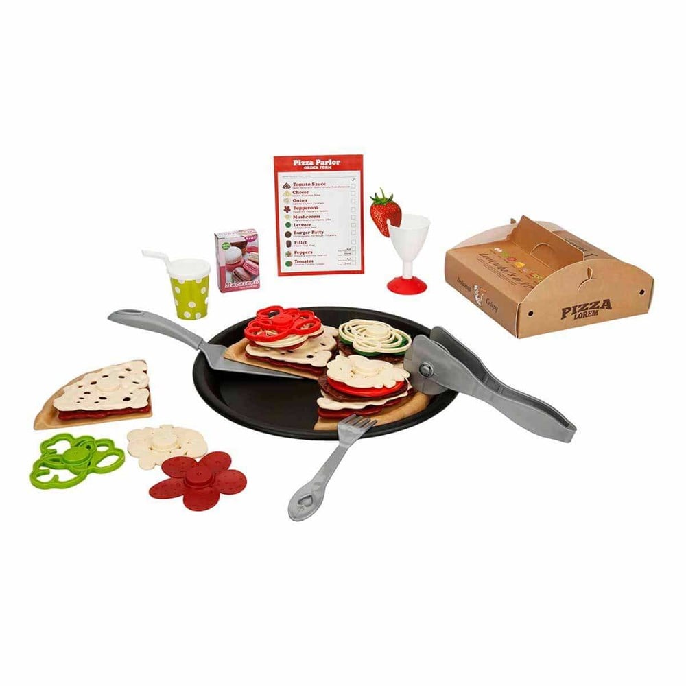 LITTLE CHEF PIZZA OYUN SETI 33 PARCA Sunman S00002741