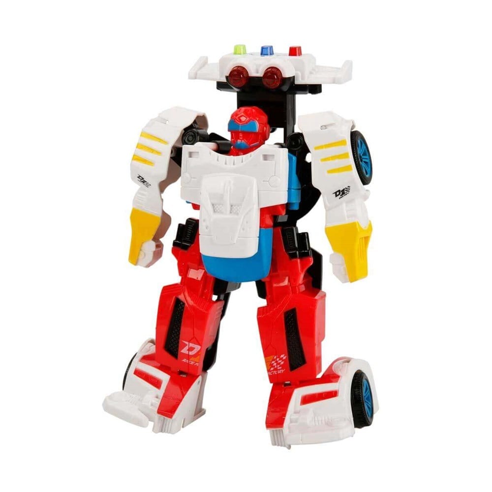 Maxx Wheels Sesli ve Işıklı Robota Dönüşen Araba 18 Cm Sunman S01002358