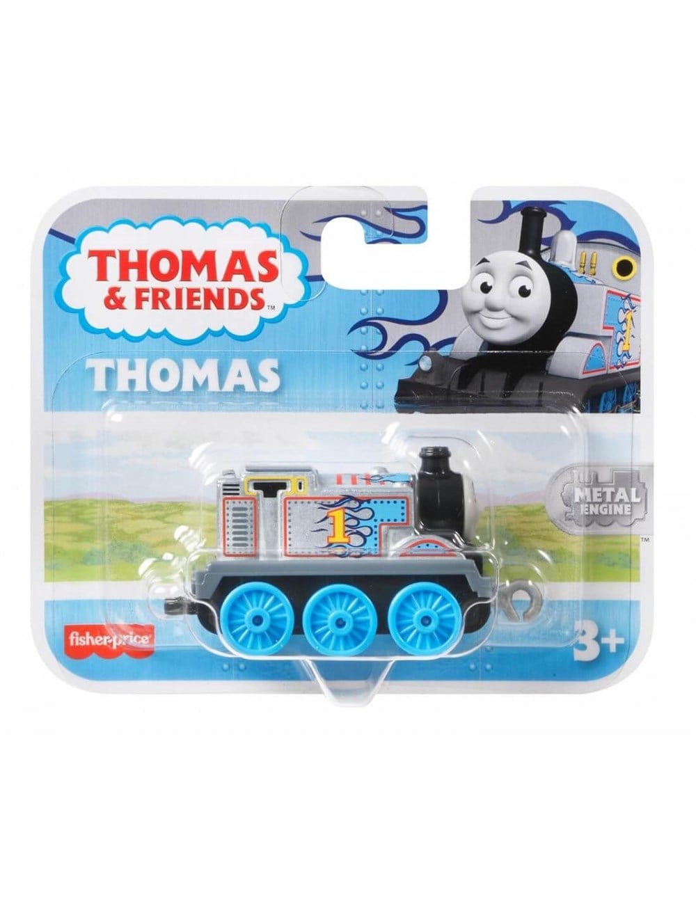 T&F Trackmaster Sür Bırak Küçük Tekli Tren Metal Thomas GCK93-GYV68 Thomas Friends GYV68