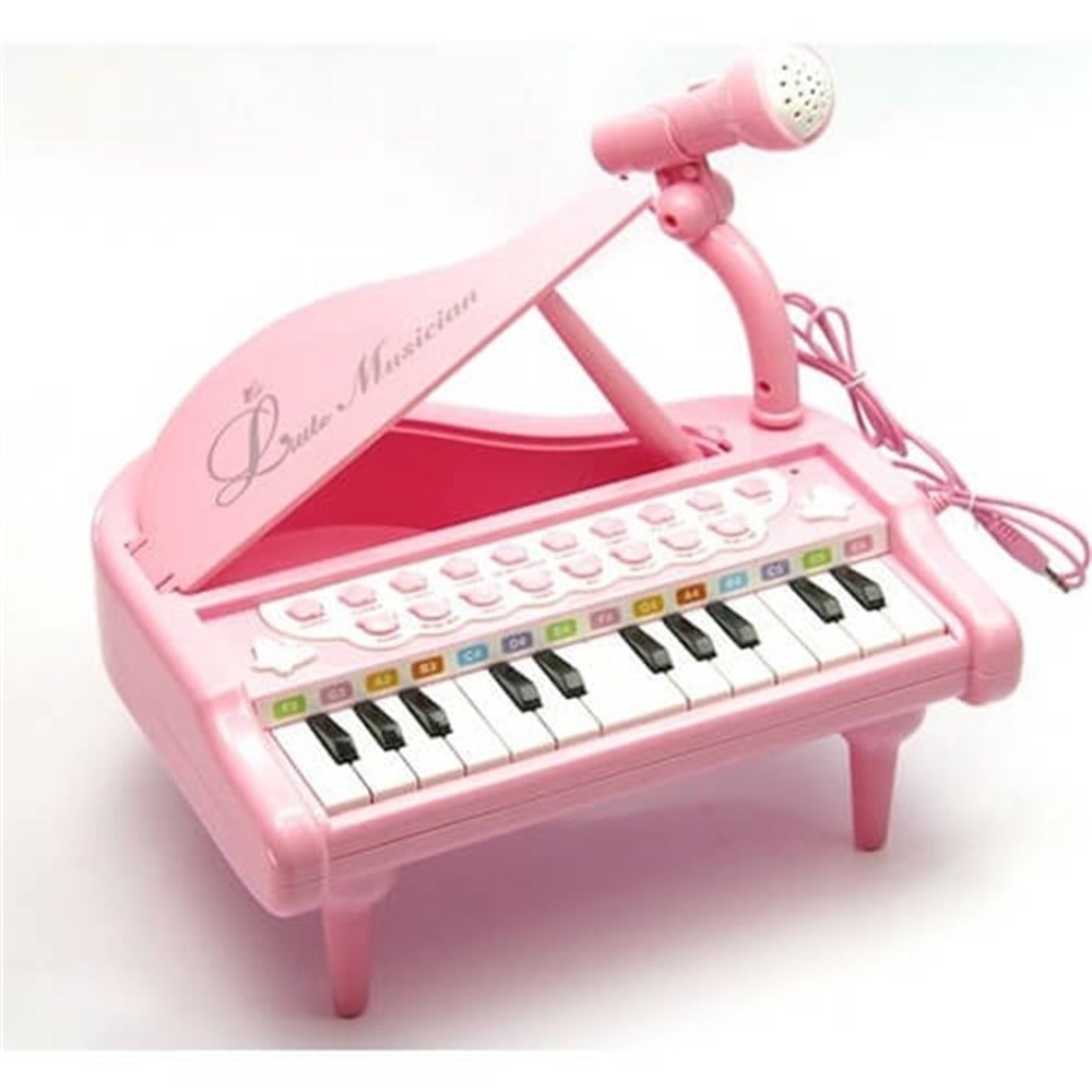 KUTULU MINI PIYANO PEMBE Toystop 1505B P