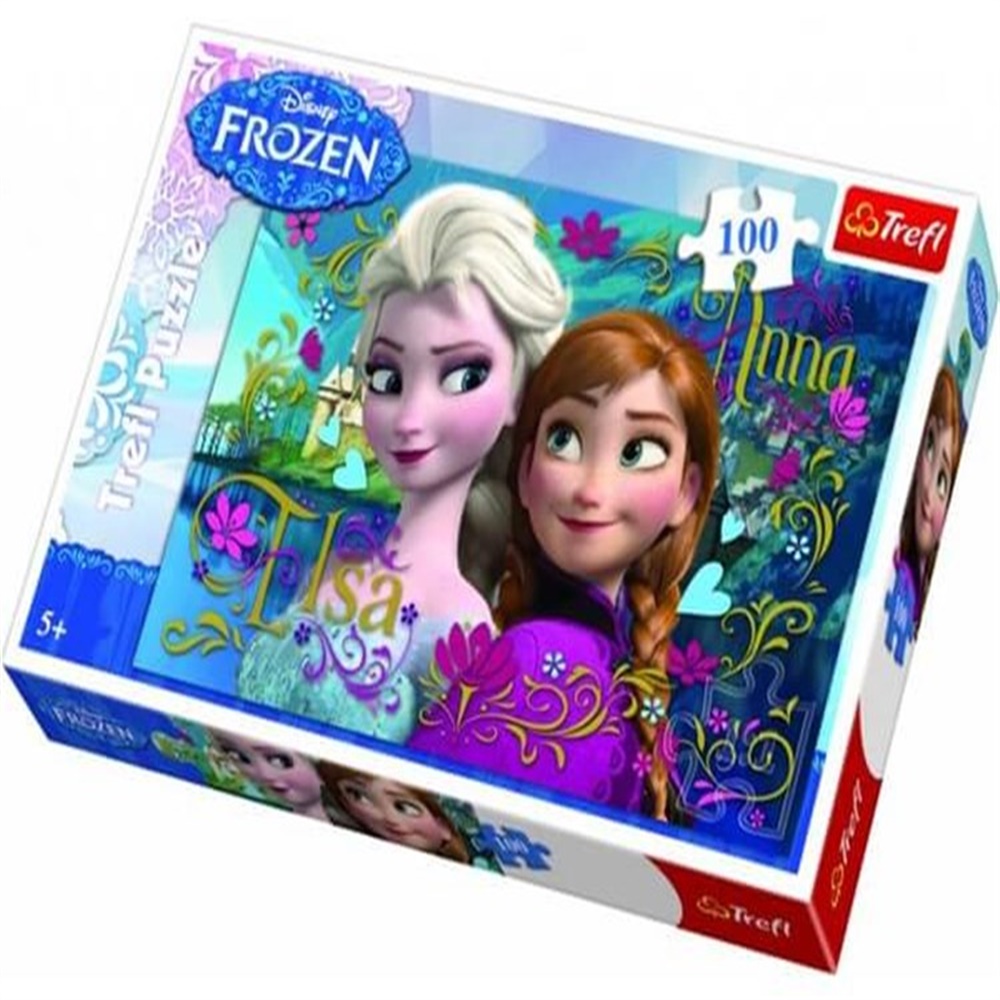 TREFL 100 PARCA ELSA VE ANNA PUZZLE Toystop 16255