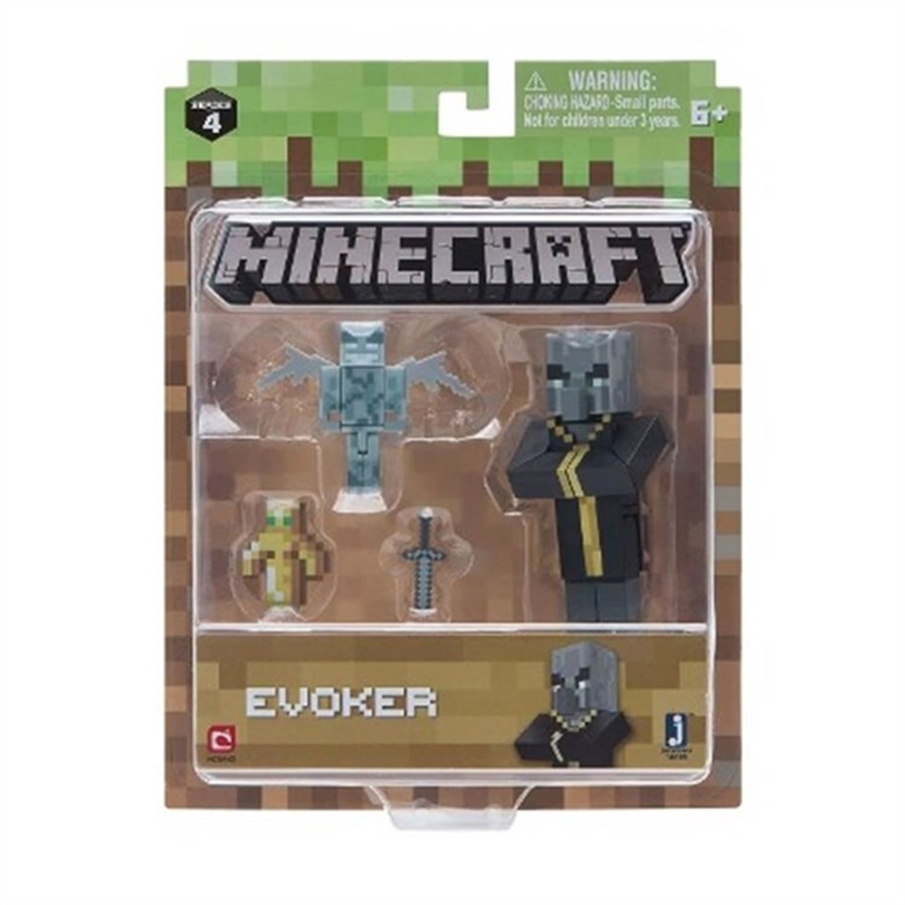 MINECRAFT FIGUR PAKETI EVOKER Toystop 16475E
