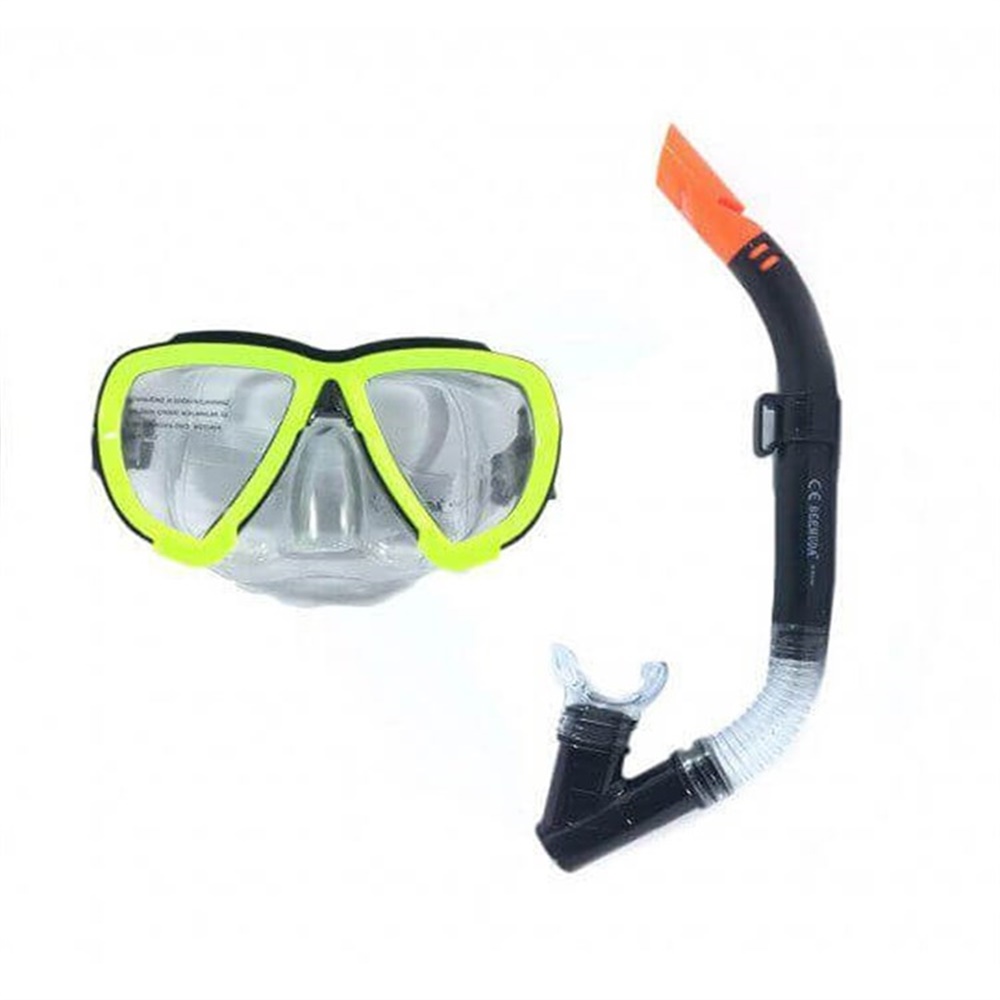 BERMUDA SAFARI MASKE SNORKEL SET VAKUMLU Toystop 2175A 121CSB