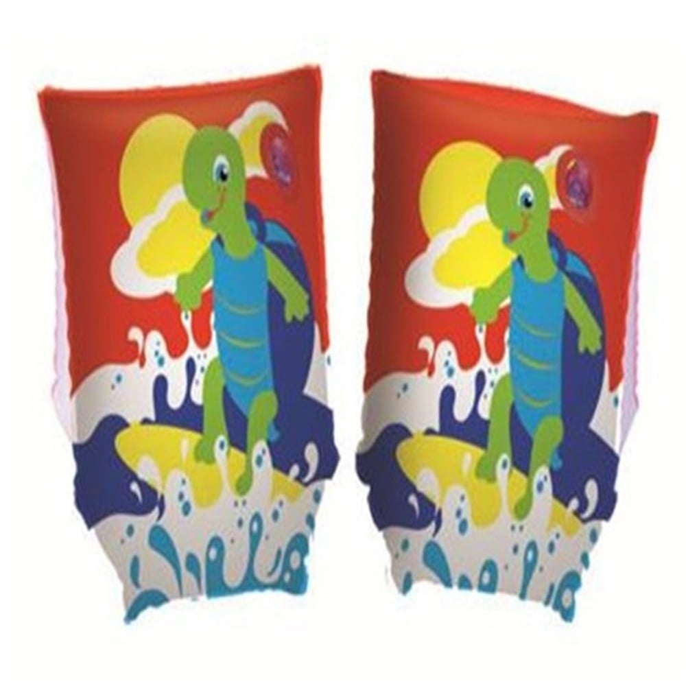 BESTWAY 23X15CM KAPLUMBAGA DESENLI KOLLUK KIRMIZI Toystop 32043 K