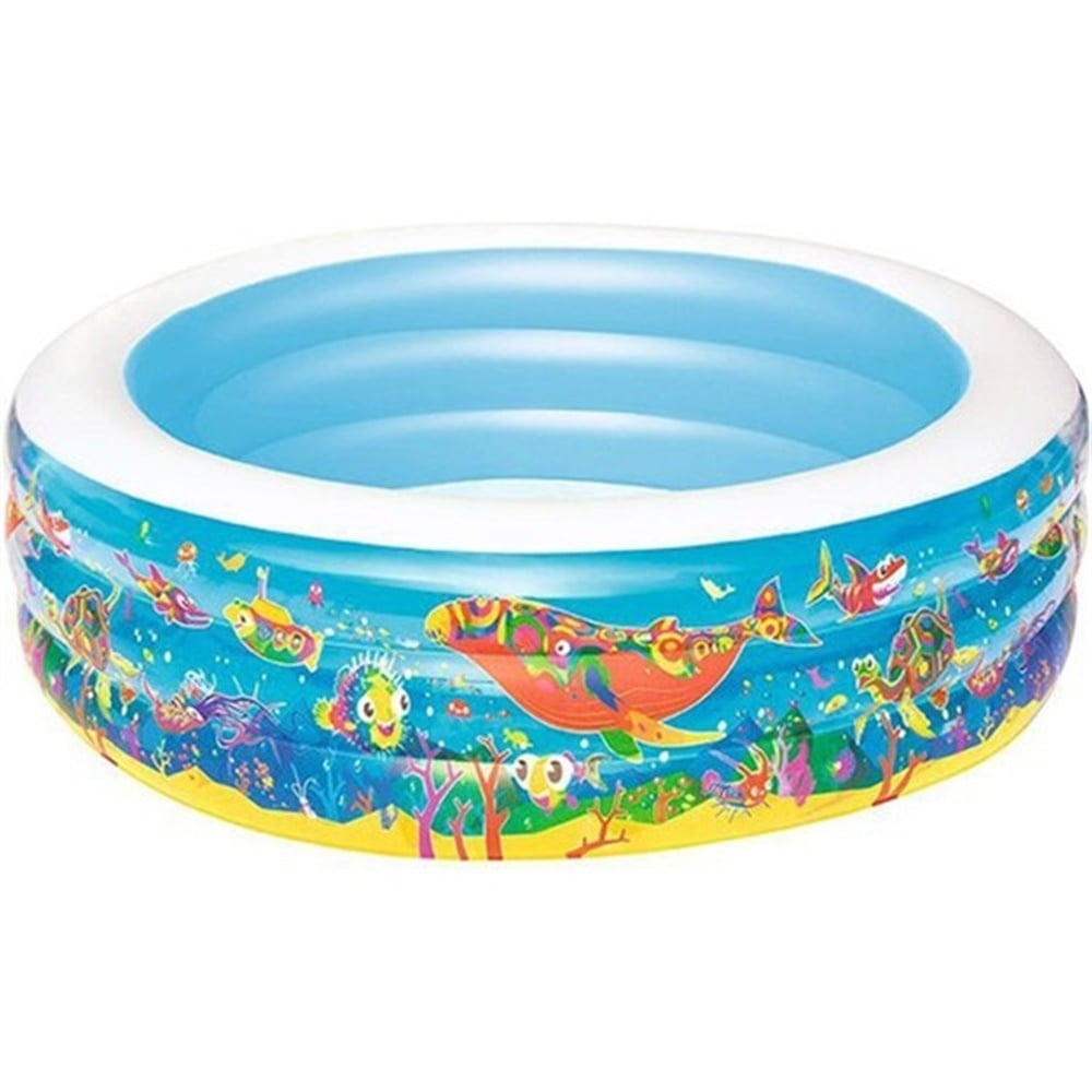 BESTWAY 196X53CM JUMBO DESENLI YUVARLAK HAVUZ 51122 Toystop 51122