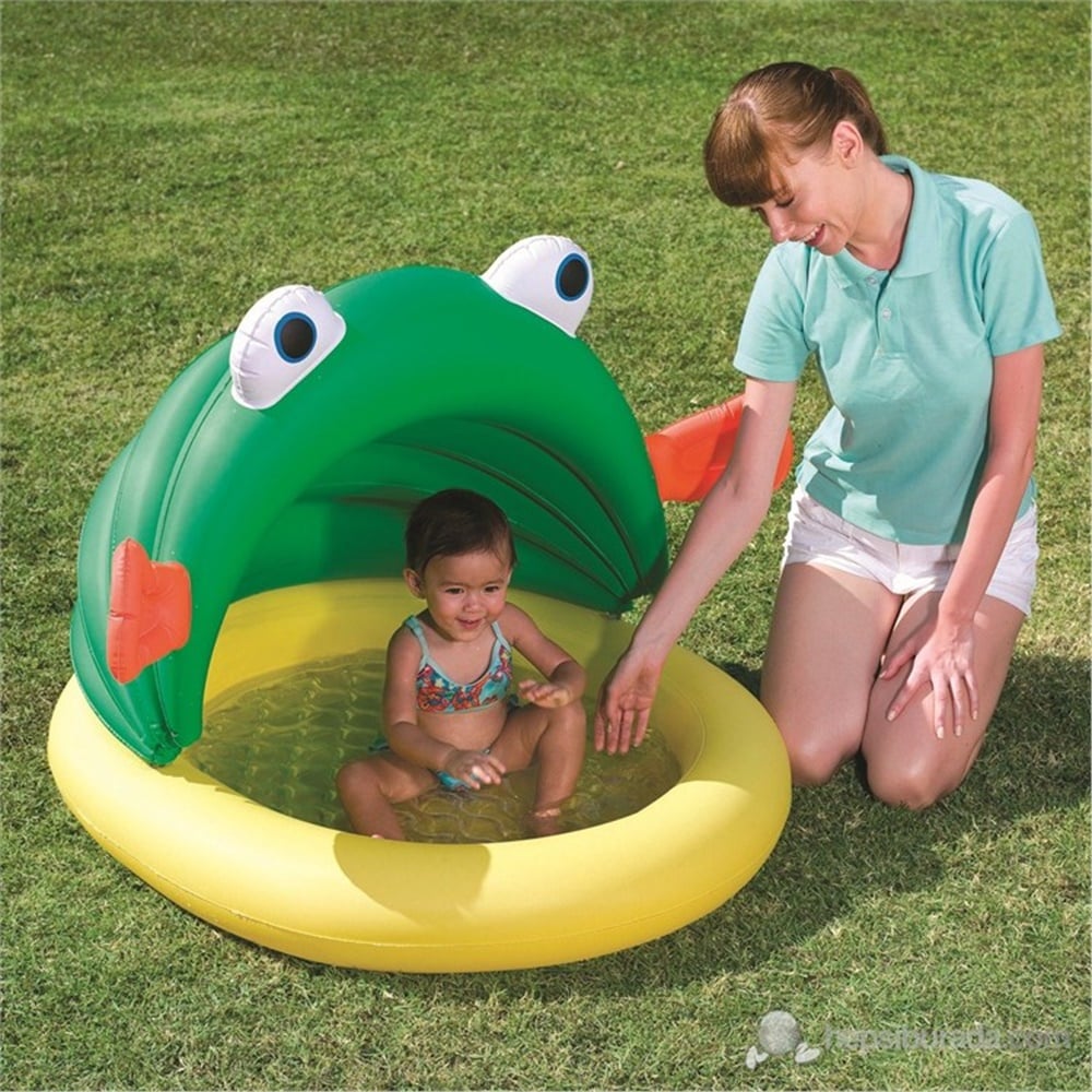 BESTWAY 107X104CM KURBAGA GOLGELIKLI HAVUZ Toystop 52162