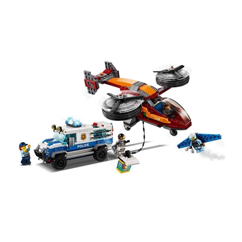 LEGO CITY POLICE GOKYUZU POLISI ELMAS SOYGUNU 60209 Toystop 60209