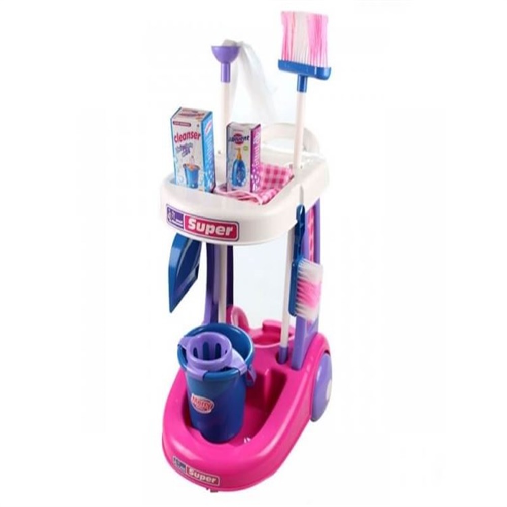 Arabalı Temizlik Seti Toystop 650008