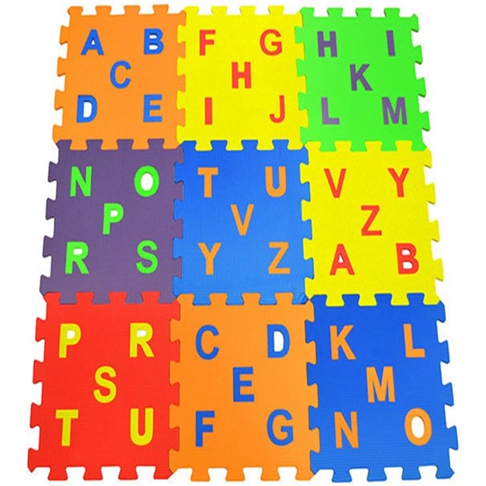 EVA PUZZLE 33X33X7 MM HARF SETI Toystop AKC320