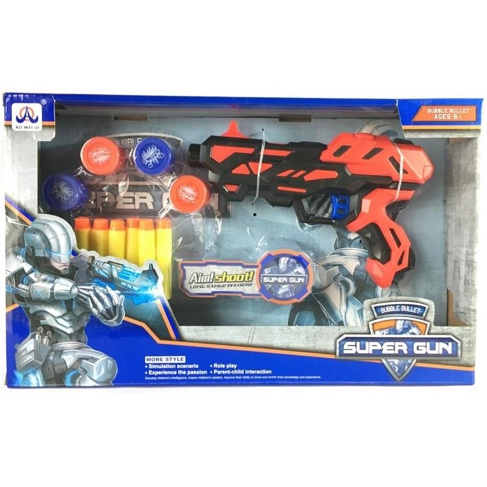SUPER GUN TABANCA YEDEK MERMILI Toystop AO 6002A2
