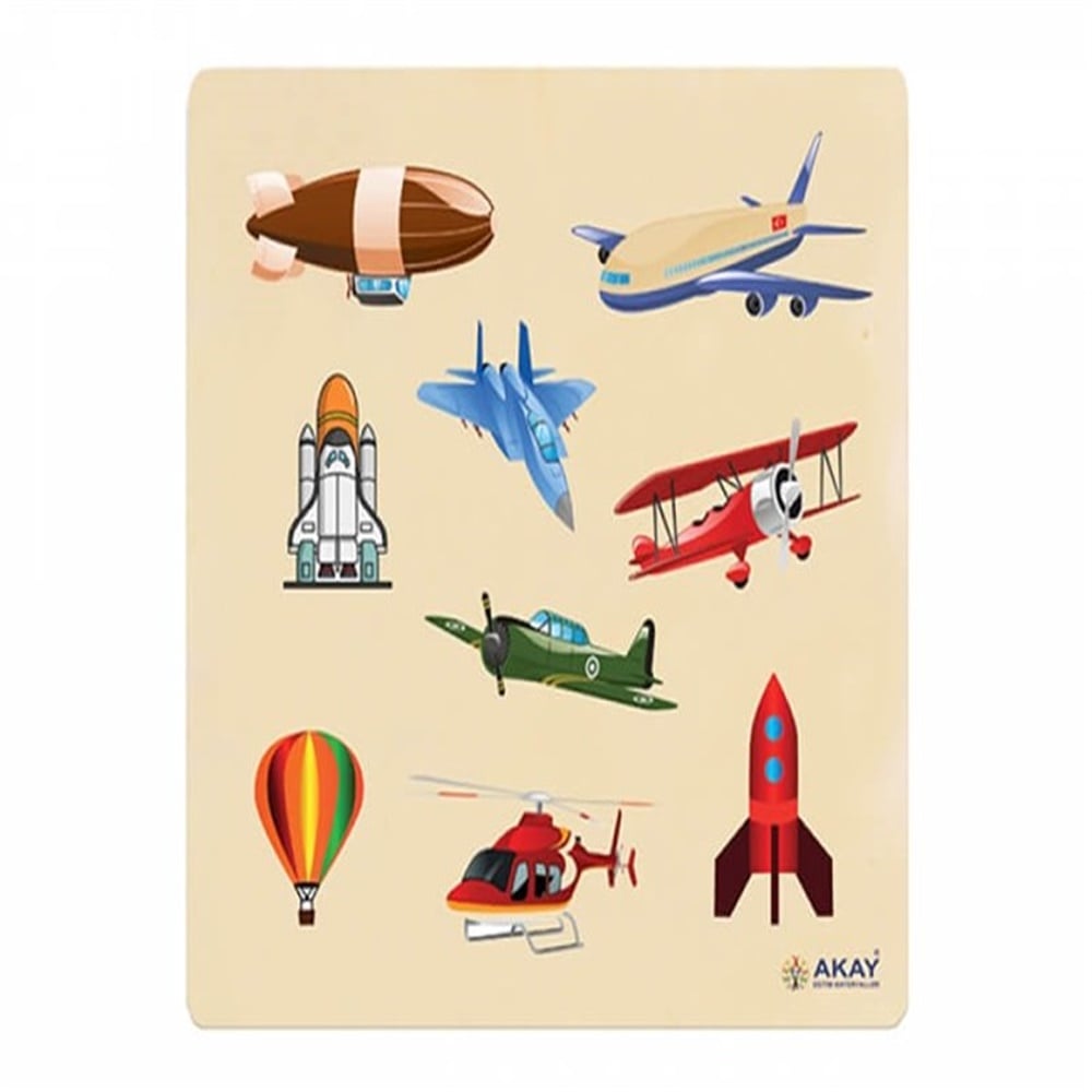 AHSAP PUZZLE HAVA ARACLARI Toystop AP0087