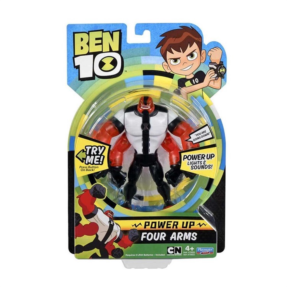 BEN 10 DELUKS AKSIYON FIGURLERI FOUR ARMS 76600-76620 Toystop BEN76620