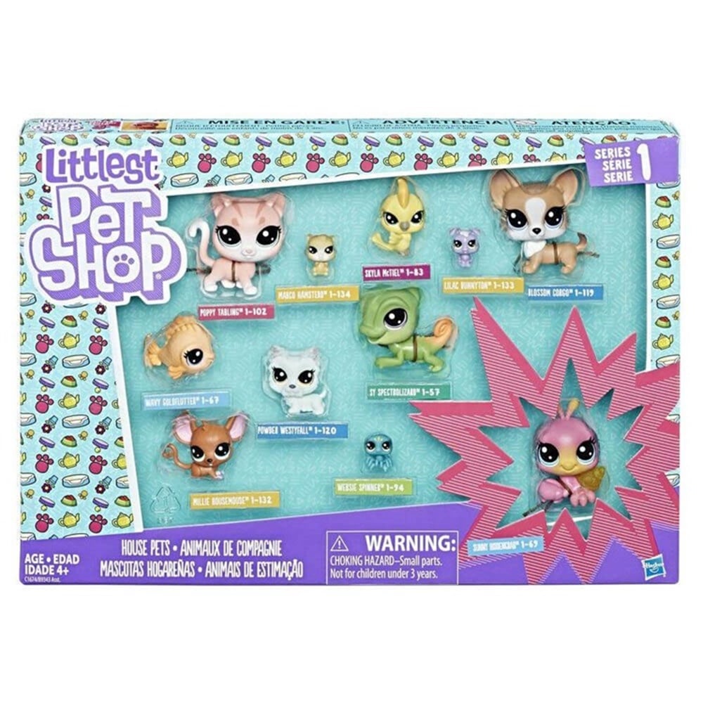 LITTLEST PET SHOP MINIS KOLEKSIYON SETI EV ARKADASLARI B9343-C1674 Toystop C1674