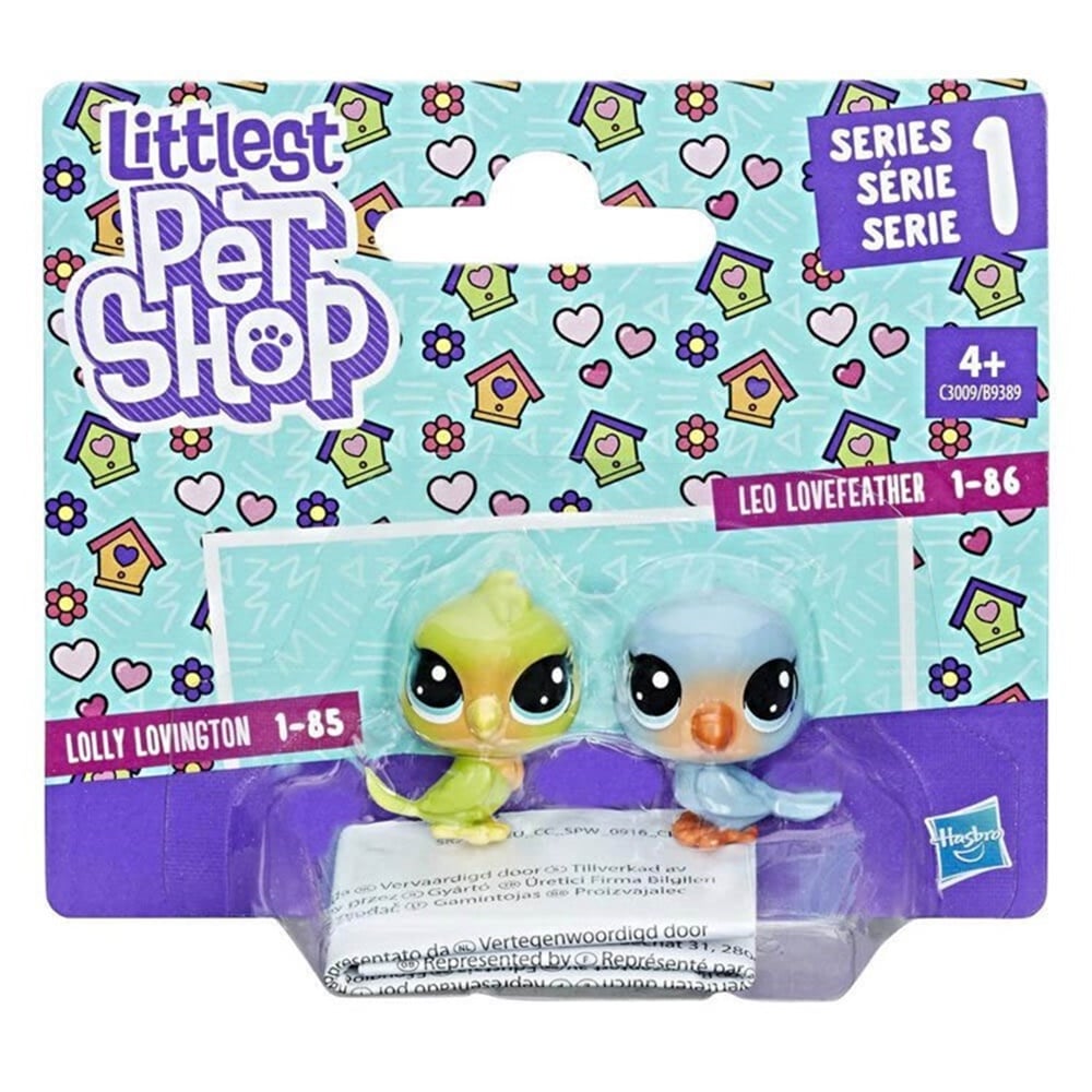 LITTLEST PET SHOP IKILI MINIS ASK KUSLARI B9389-C3009 Toystop C3009