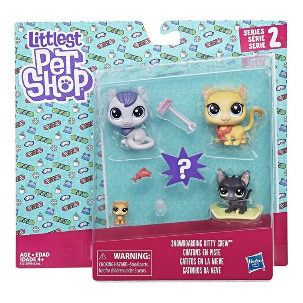 LITTLEST PET SHOP MINIS AILESI KARKAYAGI KEDI EKIBI B9346-E1014 Toystop E1014