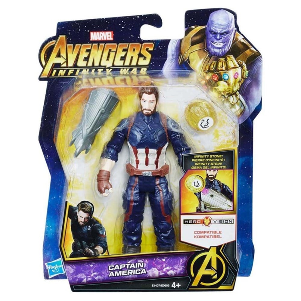 AVENGERS INFINITY WAR FIGUR VE SONSUZLUK TASI - CAP. AMERICA E1407 Toystop E1407