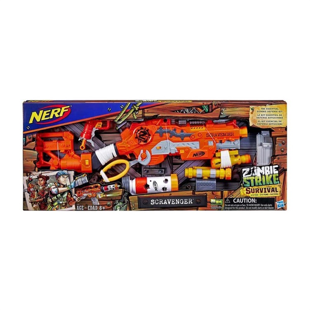 NERF ZOMBIE STRIKE SCRAVANGER Toystop E1754