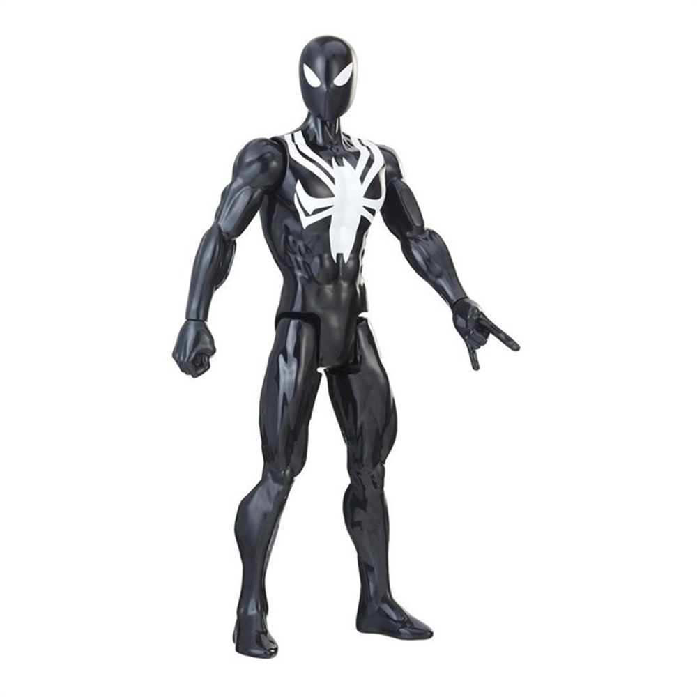SPIDER-MAN TITAN HERO SERISI BLACK SUIT SPIDER MAN E2324-E2344 Toystop E2344