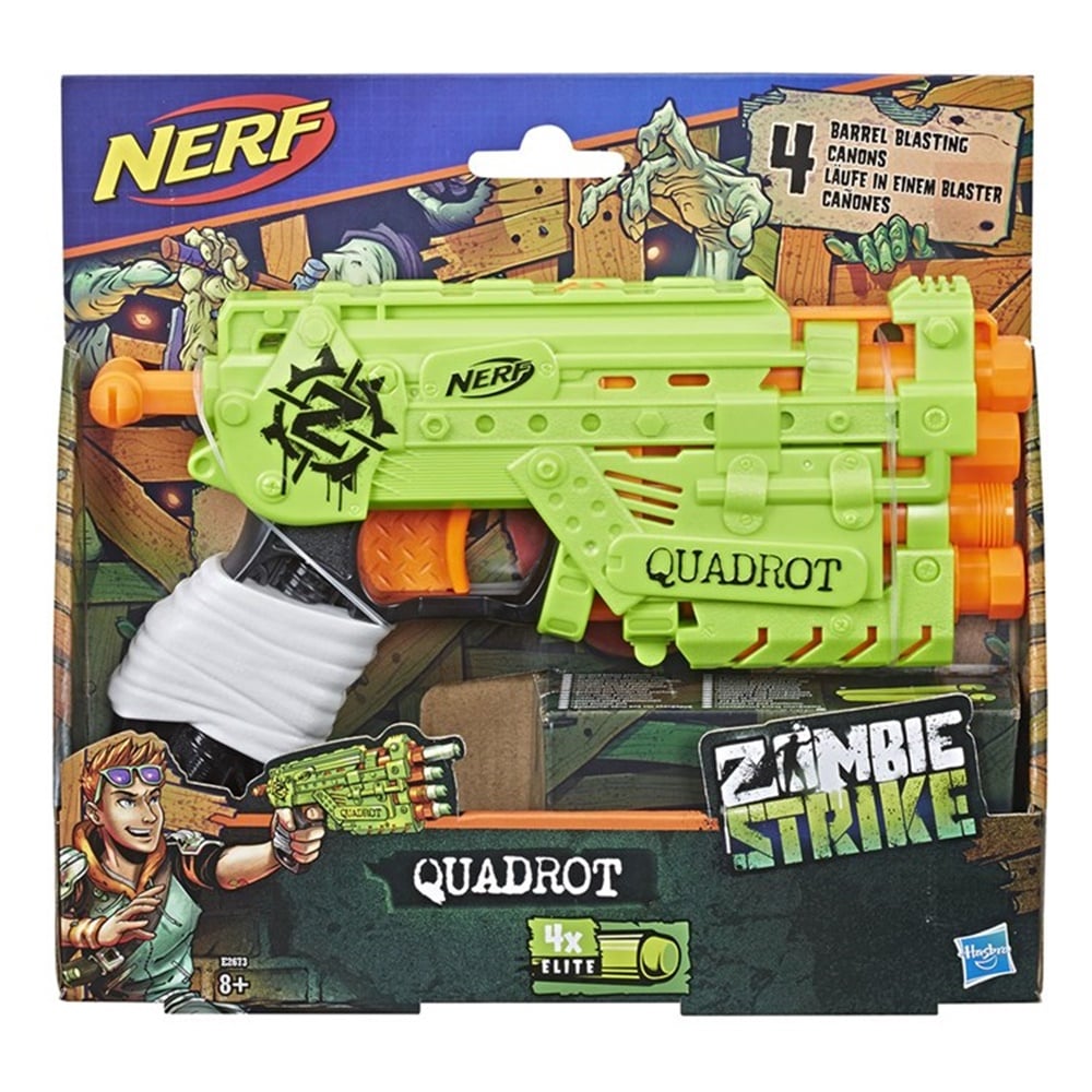 NERF ZOMBIE STRIKE QUADROT E2673 Toystop E2673