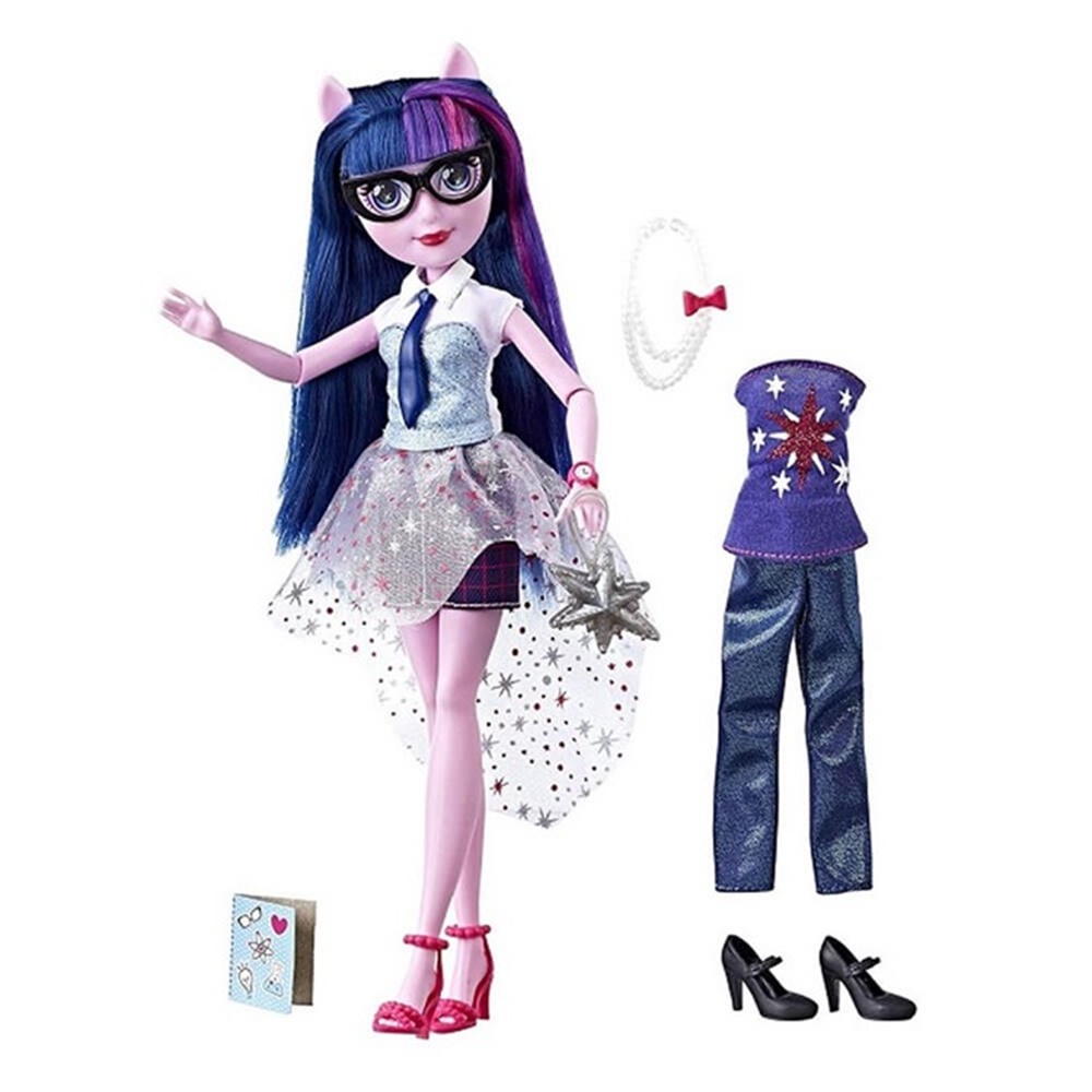 MY LITTLE PONY EQUESTRIA GIRLS TWILIGHT SPARKLE MODA SETI E1931- E2745 Toystop E2745
