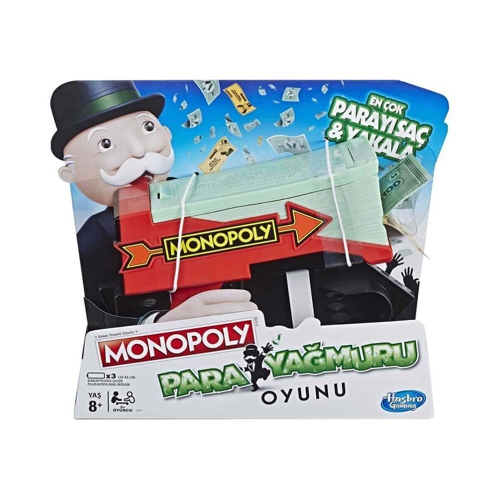 MONOPOLY PARA YAGMURU OYUNU E3037 Toystop E3037