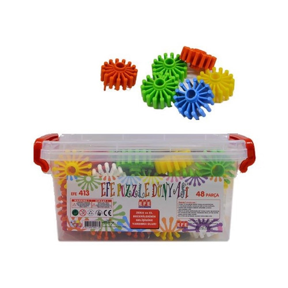 KUTULU 48 PARCA CARKLI Toystop EFE 413