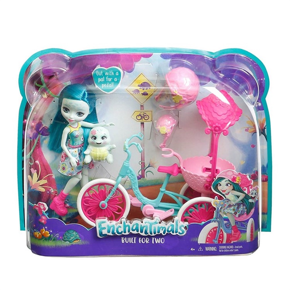 ENCHANTIMALS BEBEK VE ARACI BISIKLET FJH11-FCC65 Toystop FCC65