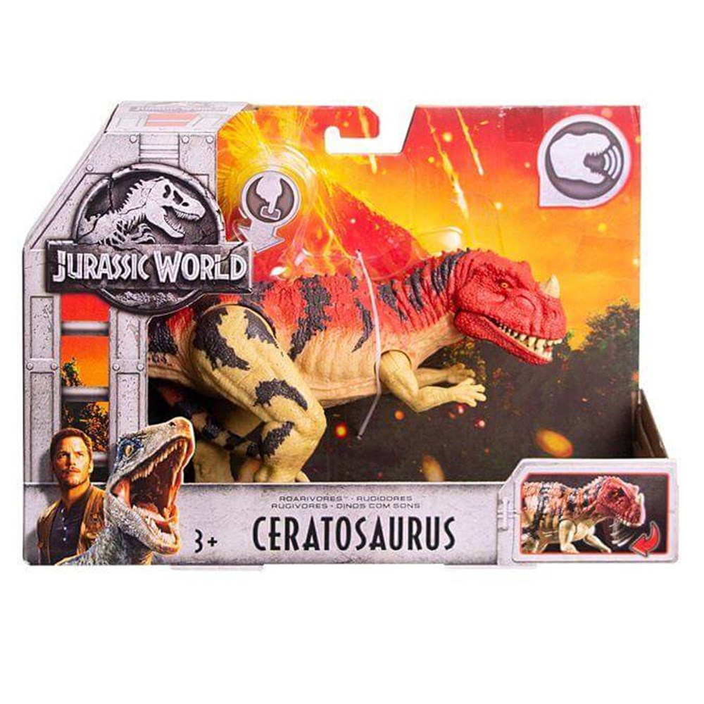 JURASSIC WORLD SESLI DINOZOR FIGURLERI FMM23-FMM29 Toystop FMM29