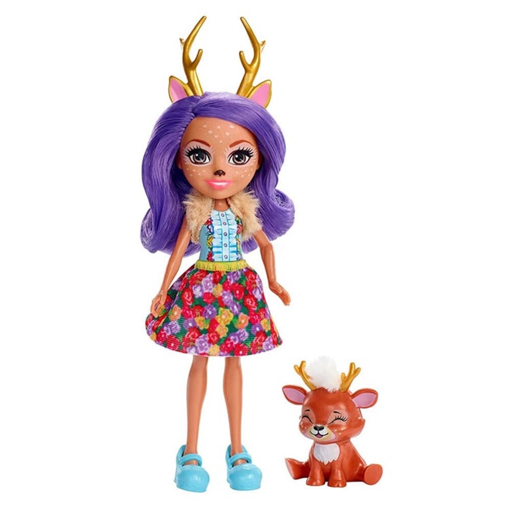 ENCHANTIMALS ANA KARAKTER BEBEKLER DANESSA DEER&SPRINT DVH87-FNH23 Toystop FNH23