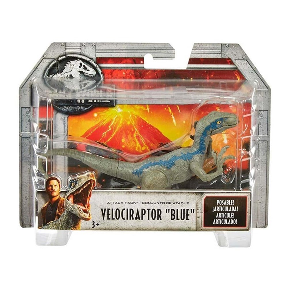 JURASSIC WORLD FIGURLER FPF12 VELOCIRAPTOR BLUE Toystop FPF12