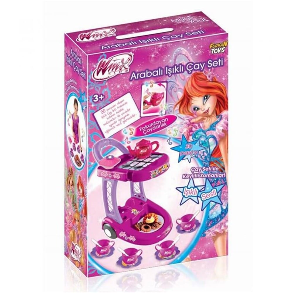 WINX ISIKLI ARABALI CAY SETI Toystop FR56358