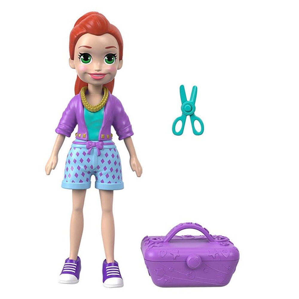 POLLY POCKET BEBEK VE AKSESUARI SERISI FTP67-FTP71 LILA Toystop FTP71