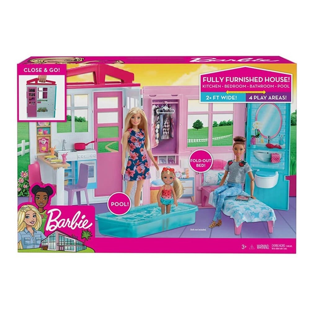 BARBIE TASINABILIR PORTATIF EVI FXG54 Toystop FXG54