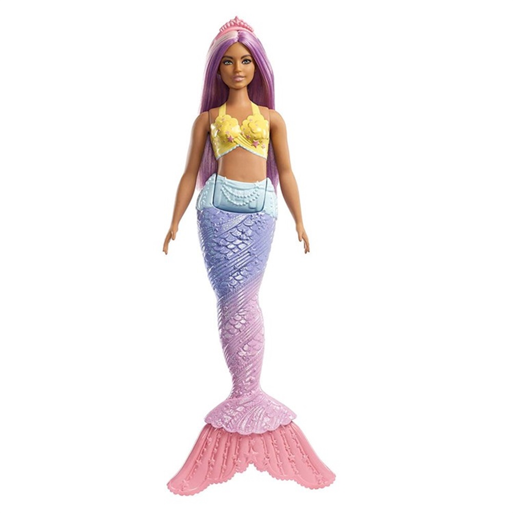 BARBIE DREAMTOPIA DENIZKIZI BEBEKLER MOR SACLI FXT08 Toystop FXT09