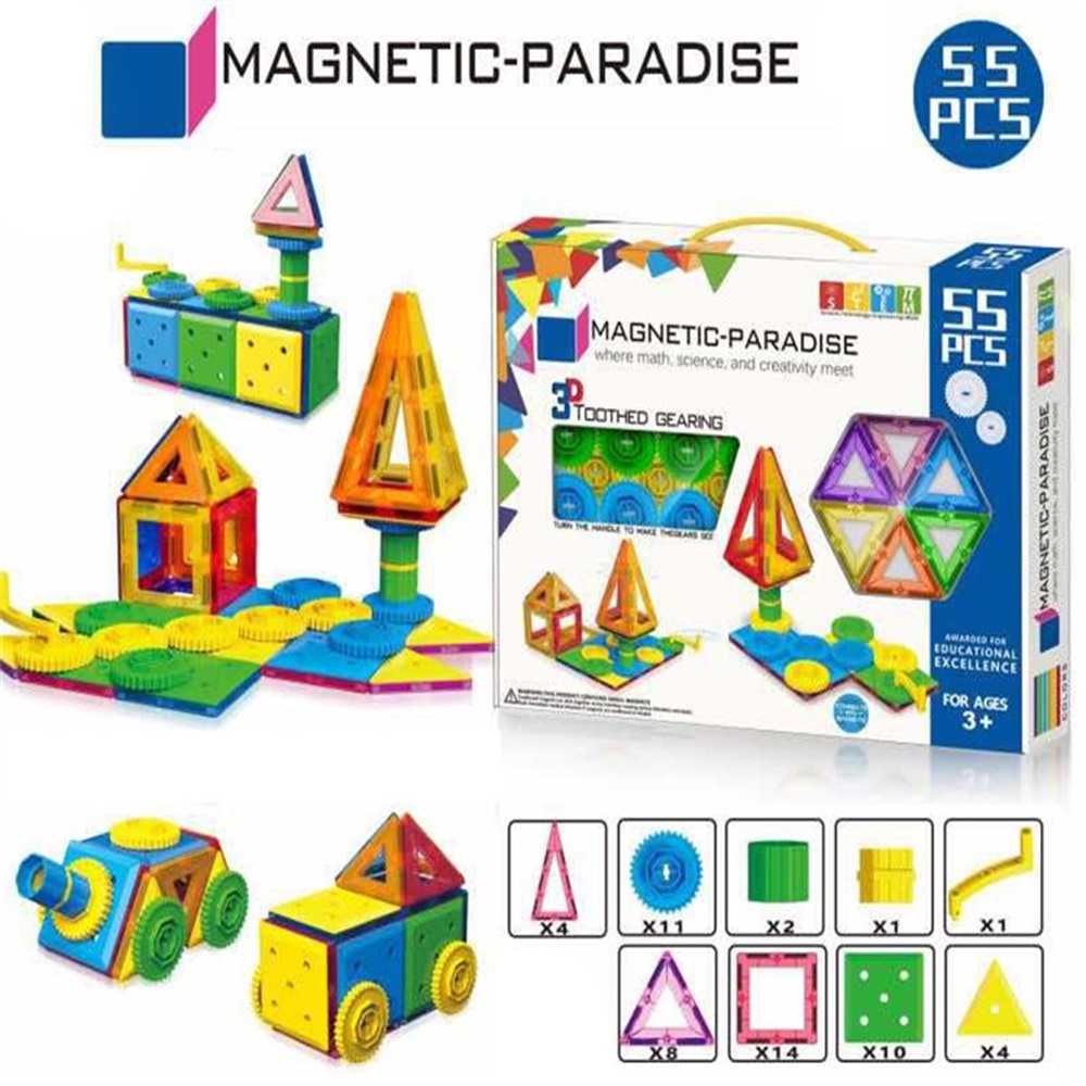 55 PARCA MANYETIK EGITIM SETI Toystop FYD1807 17