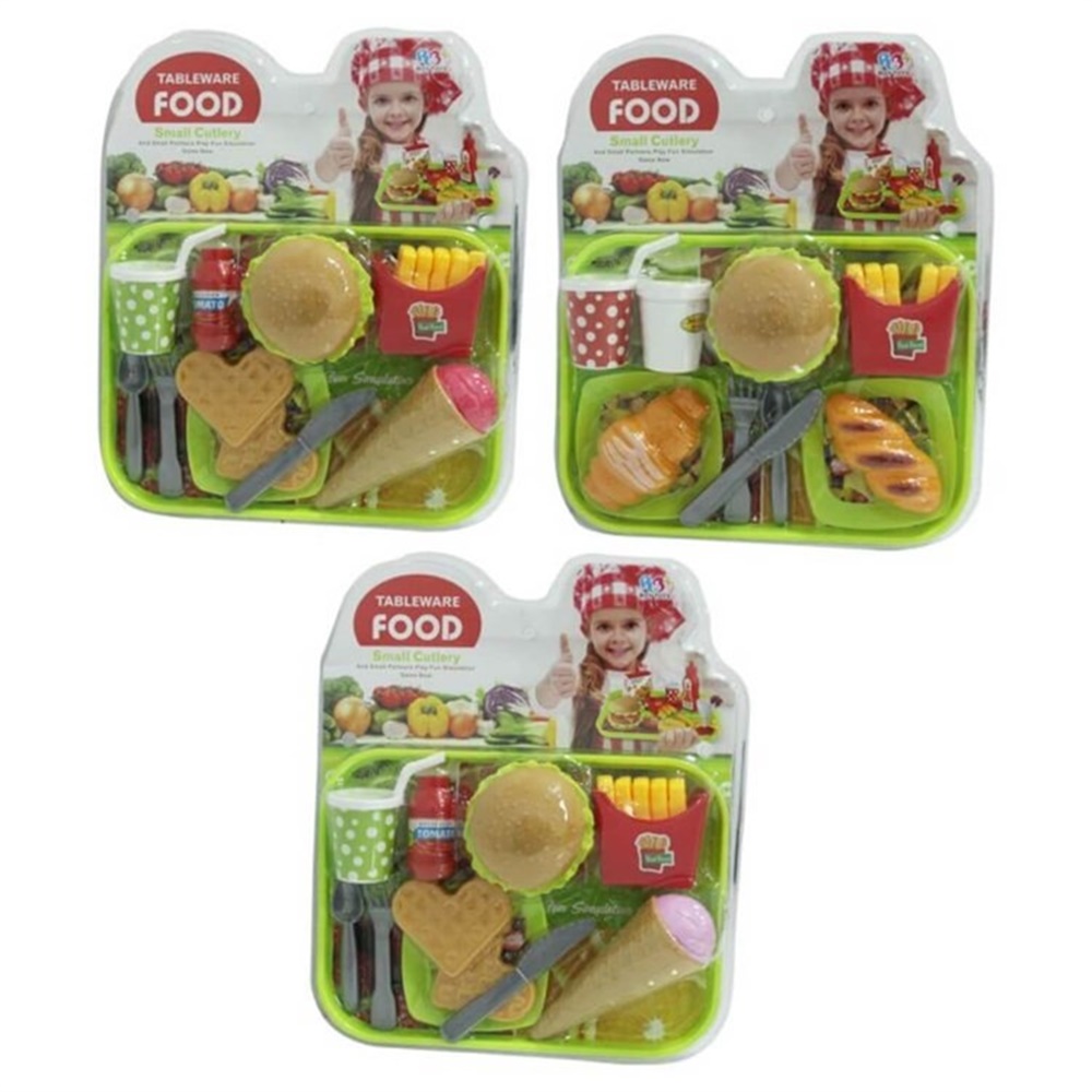 Tepsili Hamburger Seti Toystop KZL8802