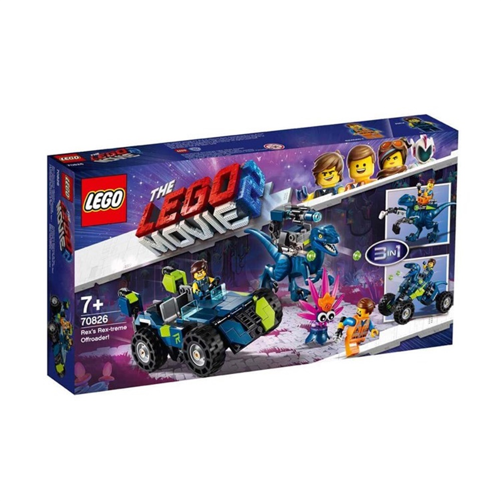 LEGO MOVIE 2 REX IN REXTREM ARAZI ARACI 70826 Toystop LMV70826