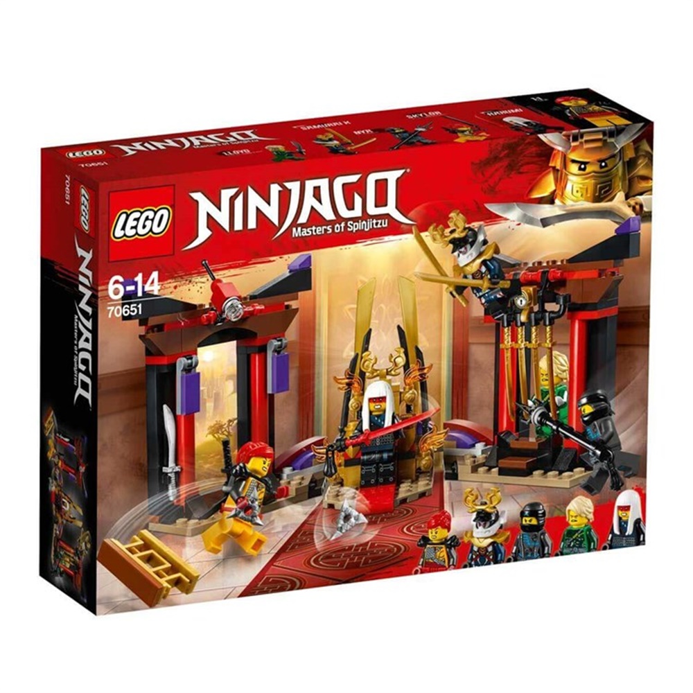 LEGO NINJAGO TAHT ODASI KARSILASMASI 70651 Toystop LSL70651