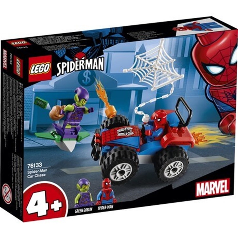 LEGO SUPER HERO SPIDERMAN CAR CHASE 76133 Toystop LSS76133