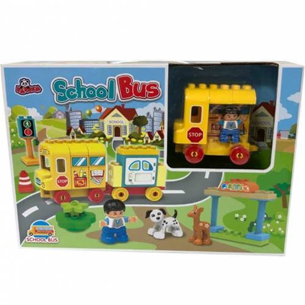 YAPBOZ BLOKLAR OTOBUS Toystop N155R/3329